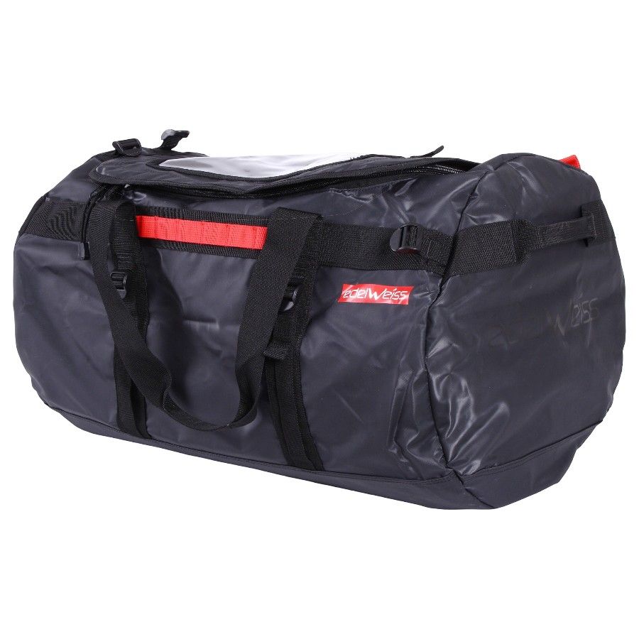 Edelweiss Duffle Bag D90 Black PVC, duffel, sort billede