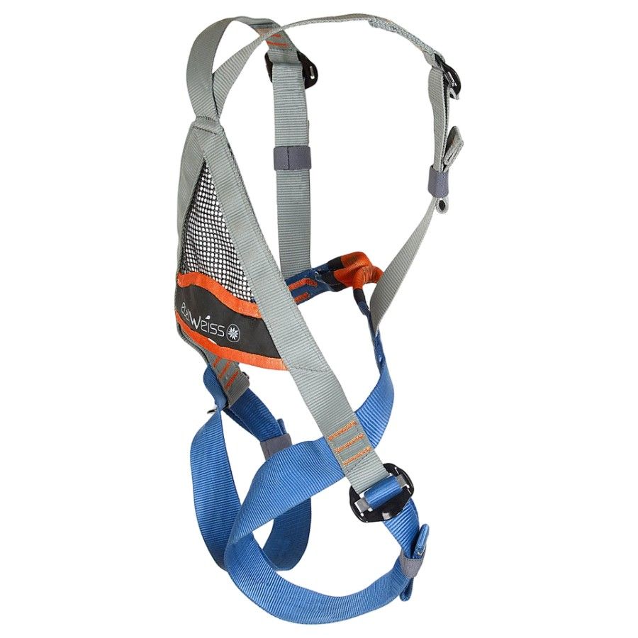 Edelweiss Harnais Spider Junior-2, klatresele, sølv/blå billede