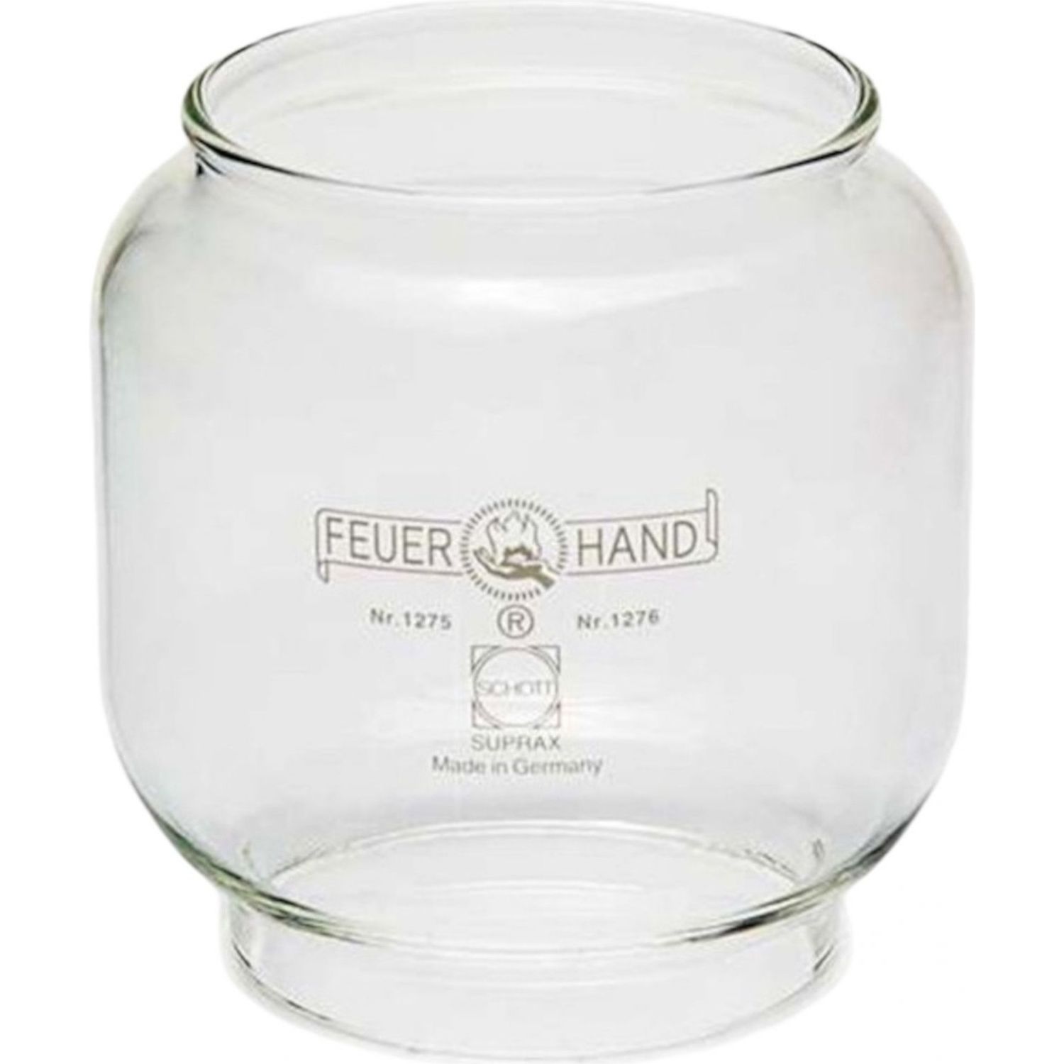 Feuerhand lampeglas gennemsigtigt til Feuerhand 276