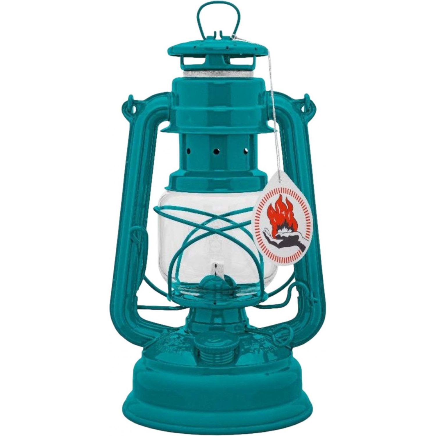 Feuerhand Hurricane Lantern 276 Teal Blu - Lanterne
