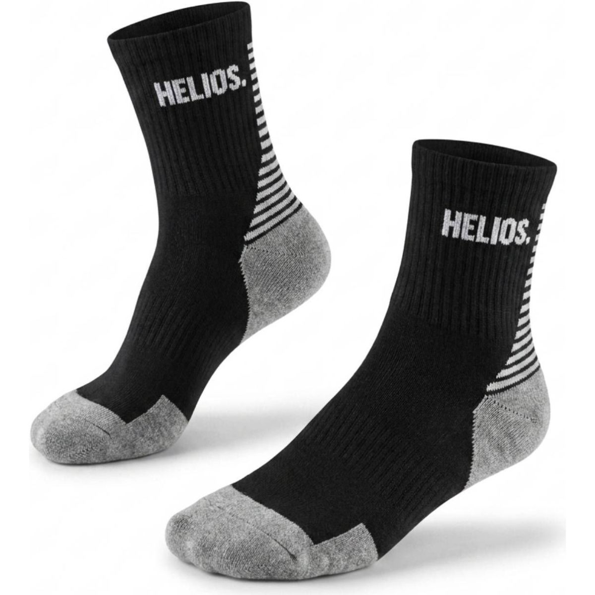 HELIOS Coolmax, løbestrømper, sort