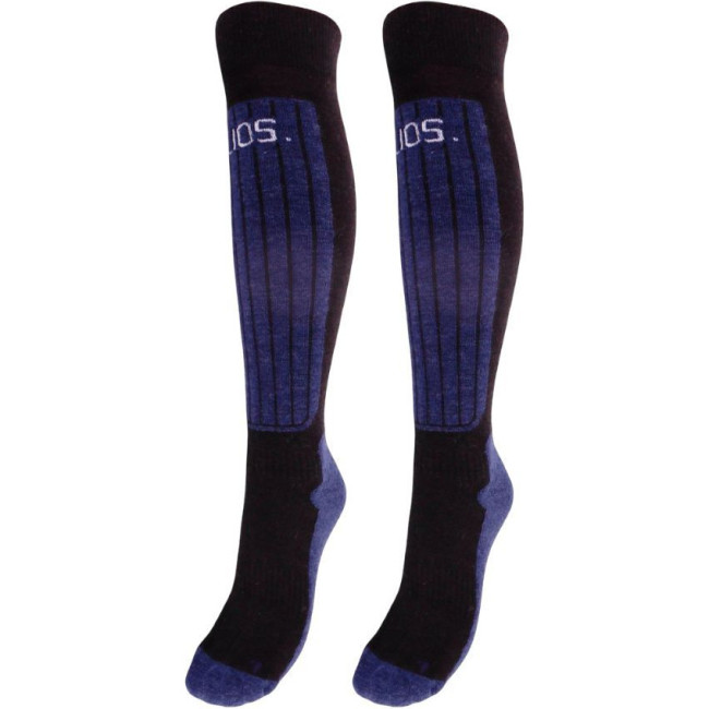 Helios Merino One 60, skistrømper, 2 par, navy - DKK 299 - Spar 24%