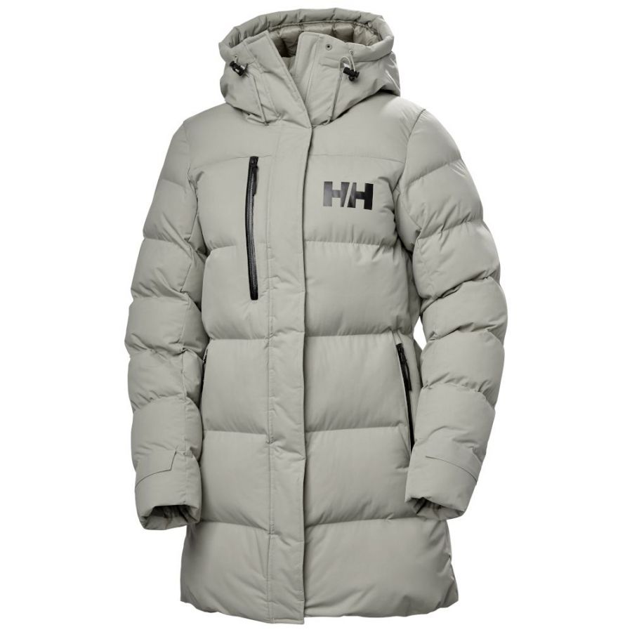 Helly Hansen Adore Puffy, parka, dame, lysegrå billede
