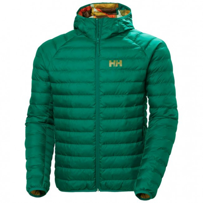 Helly Hansen Banff Hooded, fiberdunjakke, herre, grøn