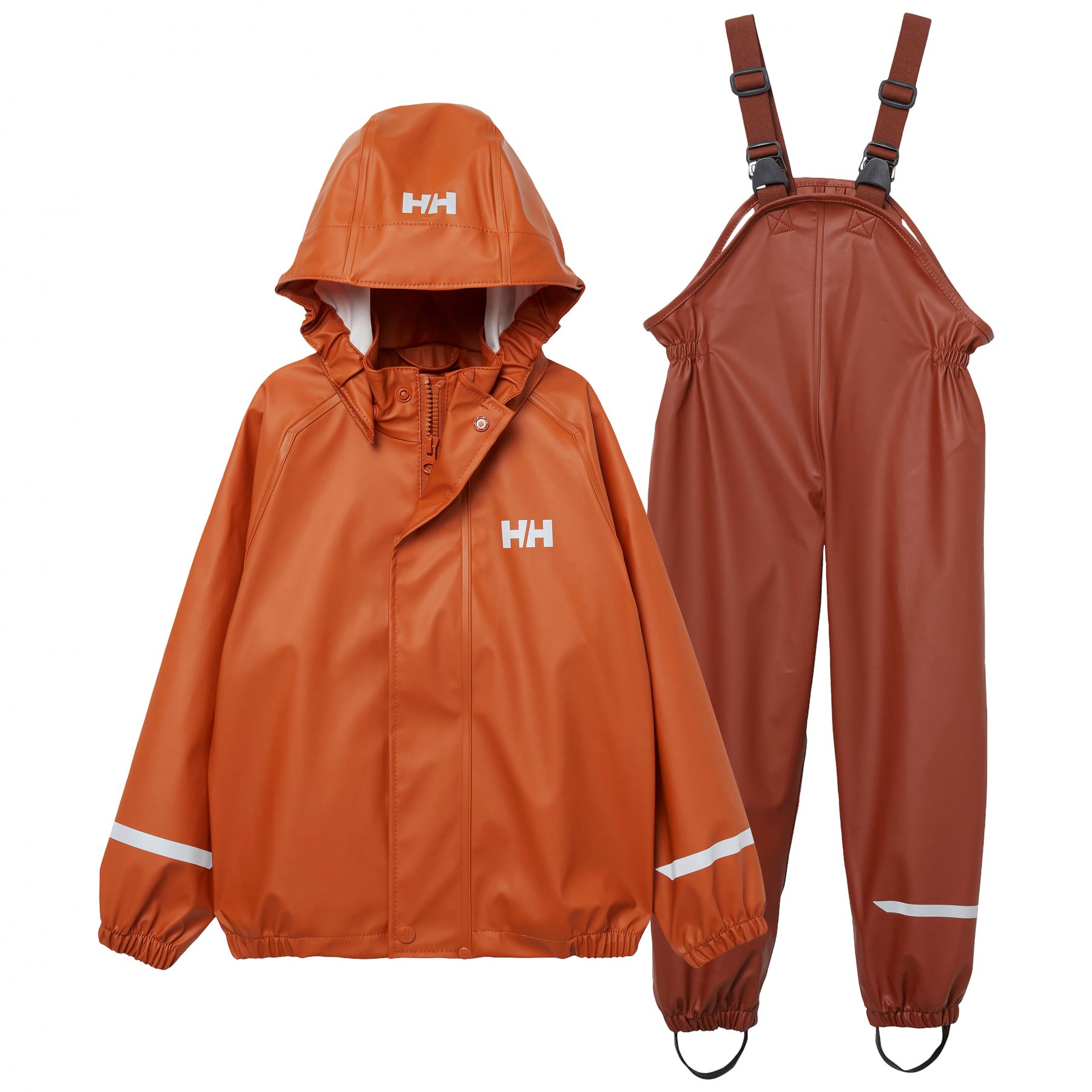 Helly Hansen Bergen 2.0 PU, regnsæt, børn, brun billede
