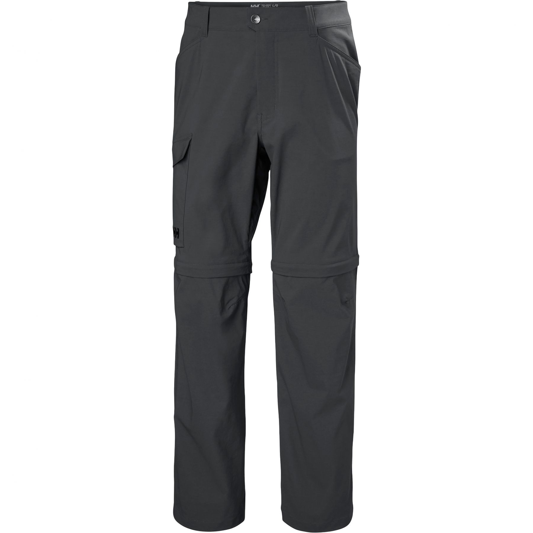 Helly Hansen Elv Light Zip Off, outdoorbukser, herre, grå billede