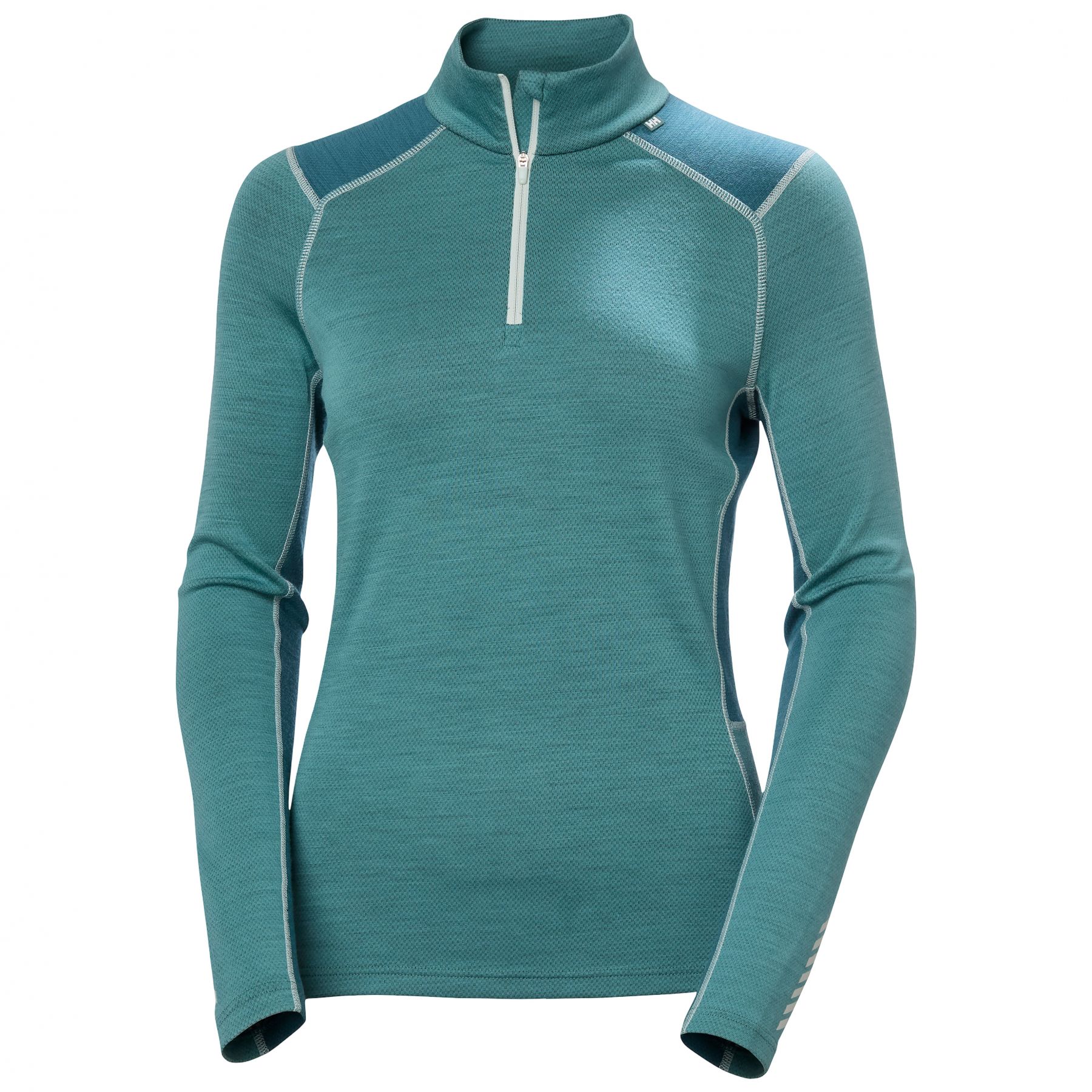 Helly Hansen Lifa Merino Midweight 1/2 Zip, dame, grøn