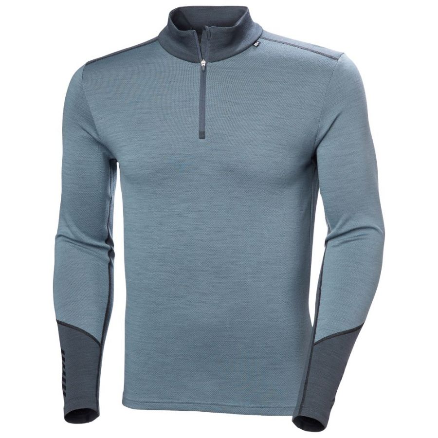 Helly Hansen Lifa Merino Midweight 1/2 Zip, herre, blå billede