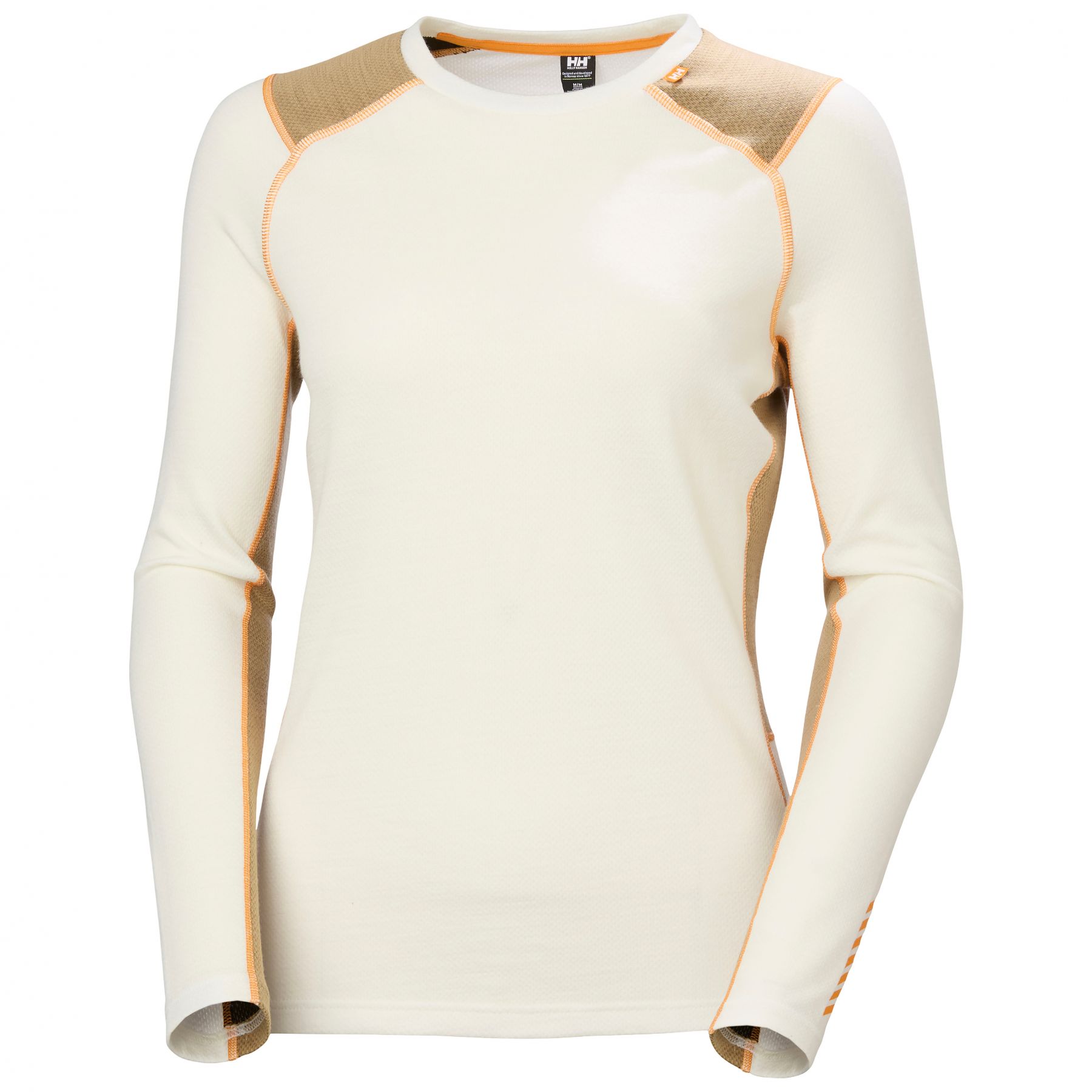 Helly Hansen Lifa Merino Midweight Crew, dame, hvid