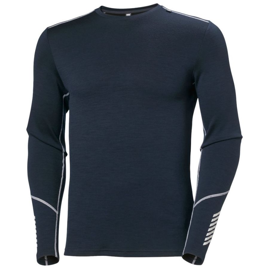 Helly Hansen Lifa Merino Midweight Crew, herre, navy