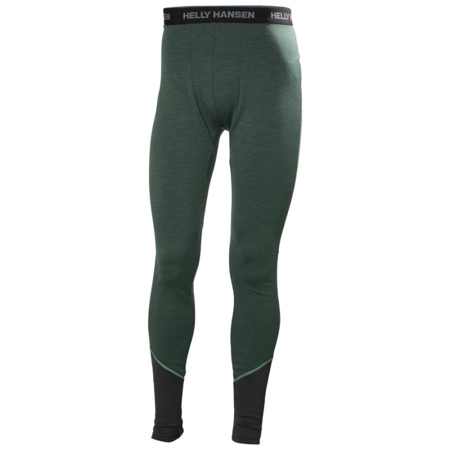Helly Hansen Lifa Merino Midweight Pant, herre, mørkegrøn