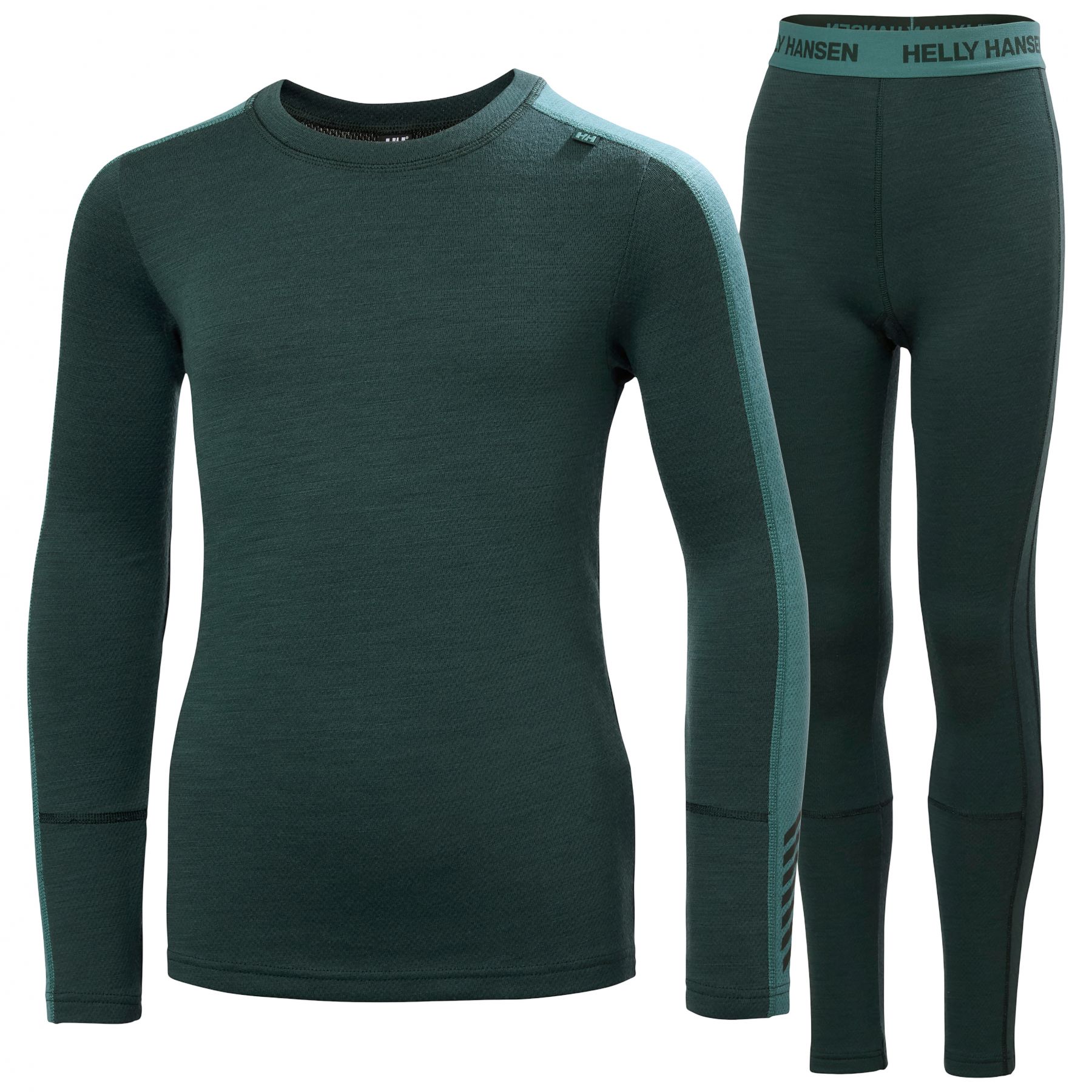 Helly Hansen Lifa Merino Midweight, sæt, junior, grøn