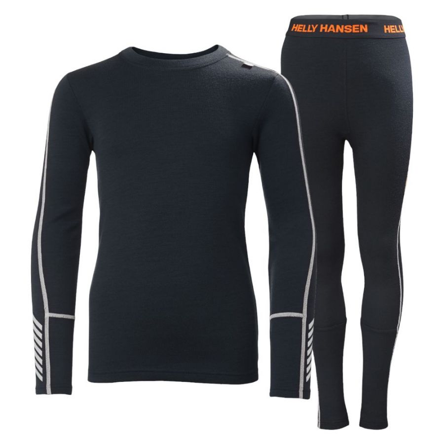 Helly Hansen Lifa Merino Midweight, sæt, junior, navy