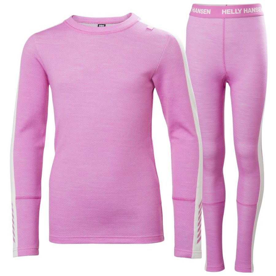 Helly Hansen Lifa Merino Midweight, sæt, junior, pink