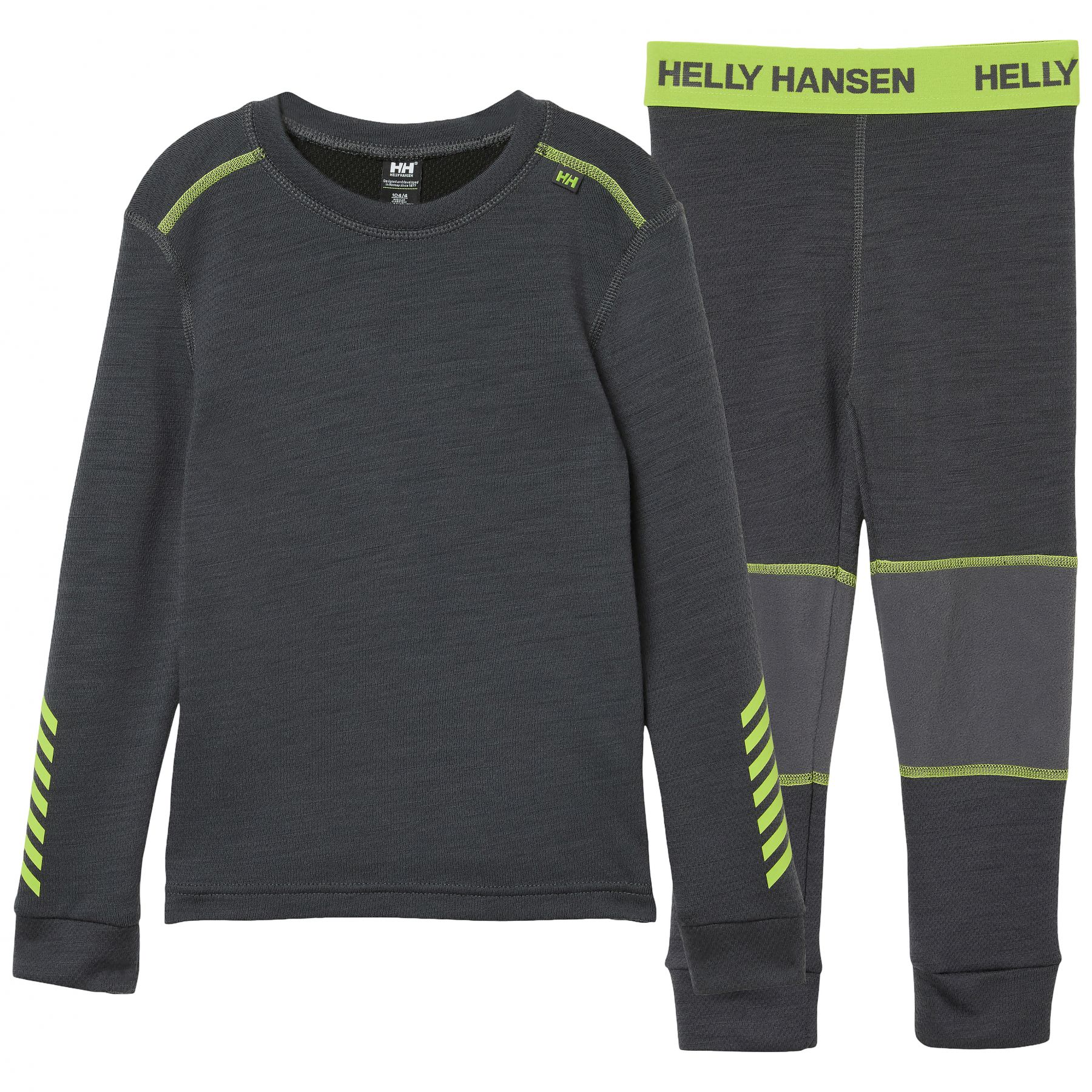 Helly Hansen Lifa Merino, sæt, børn, grå