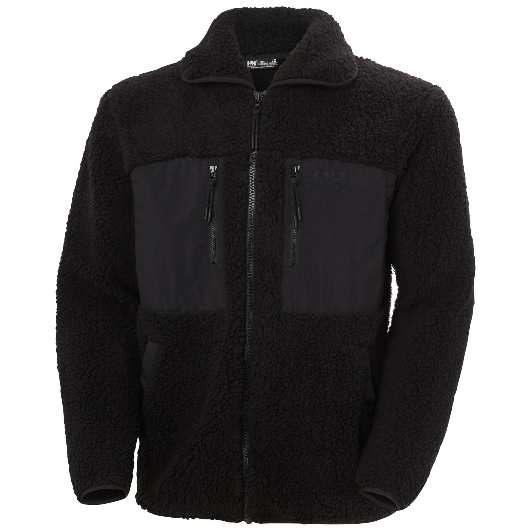 Helly Hansen Moonlit Pile, fleecejakke, herre, sort