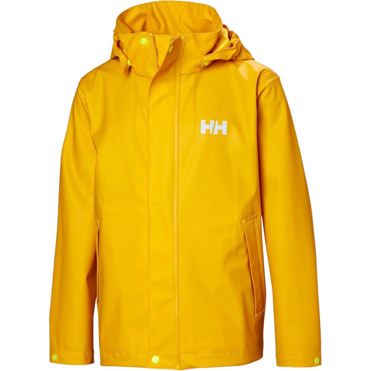 Helly Hansen Moss, regnjakke, junior, gul - DKK 479 - Spar 20%