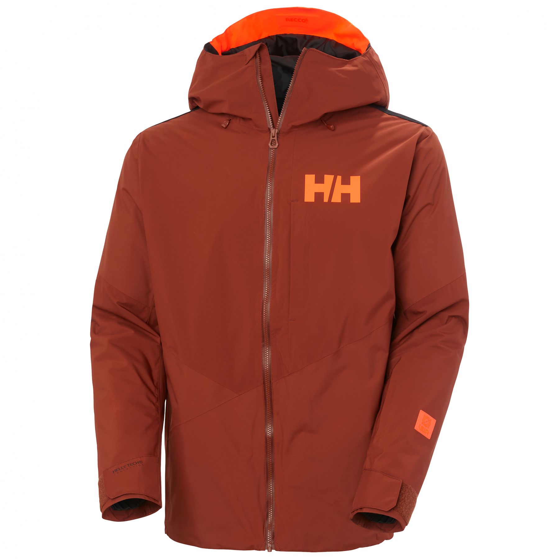 Helly Hansen Powerdreamer 3.0, skijakke, herre, brun billede