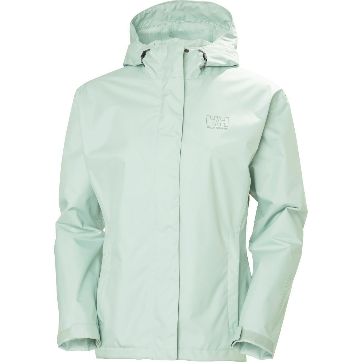 Helly Hansen Seven J, regnjakke, dame, lysegrøn billede