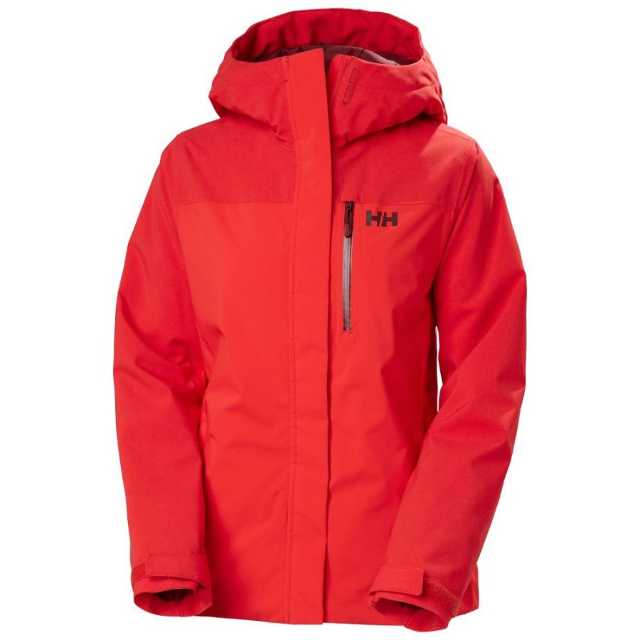 Helly Hansen Snowplay, skijakke, dame, rød billede