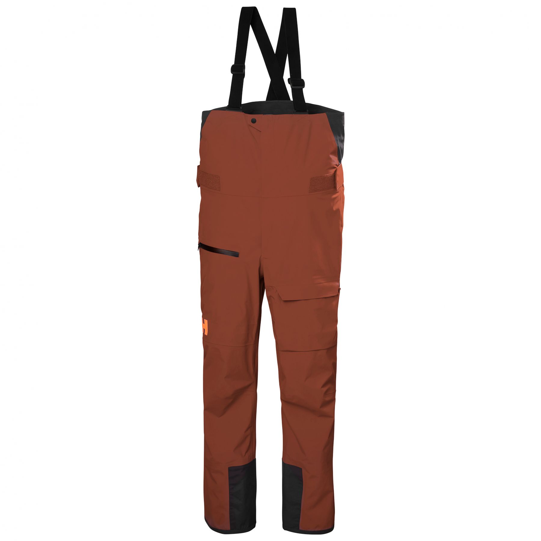 Helly Hansen Sogn Bib 2.0, skibukser, herre, brun billede