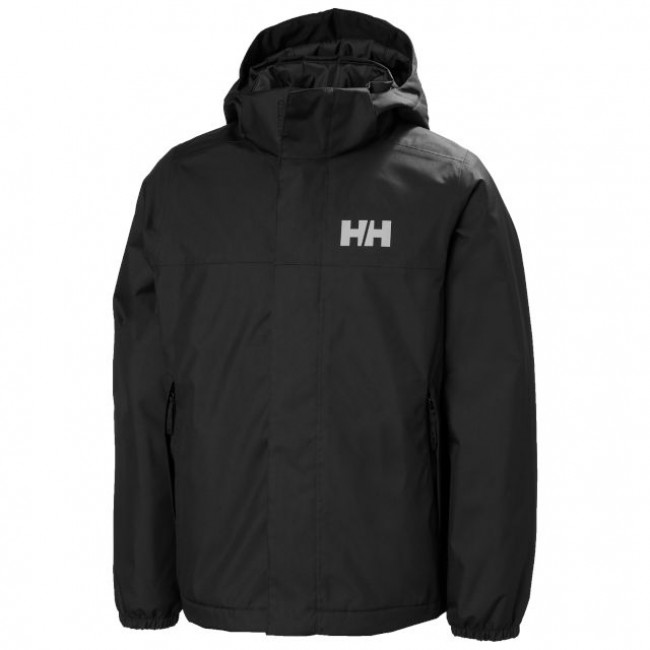 Helly Hansen Vancouver, regnjakke, junior, sort