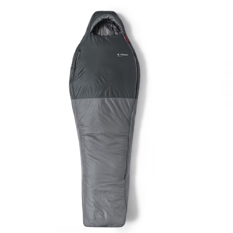 Helsport Pro Fiber -5 185cm, sovepose, grå/rød billede