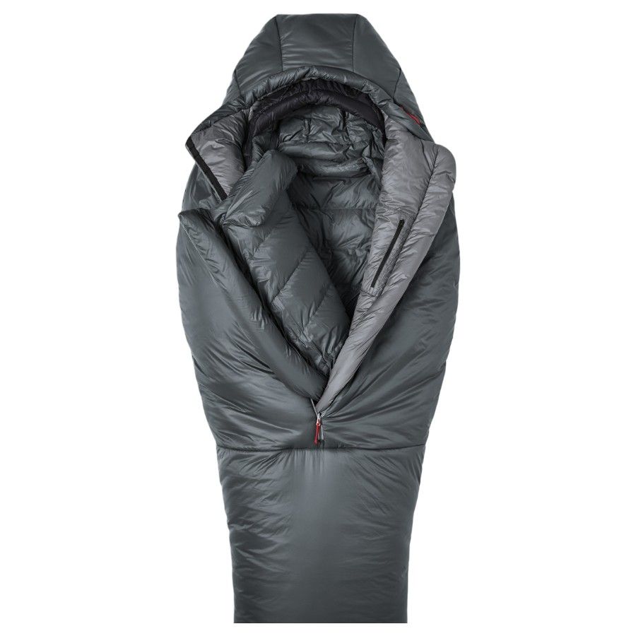 Helsport Pro Storen Fiber -5 195cm, Dark Shadow / Ruby Red, OS, sovepose, grå billede