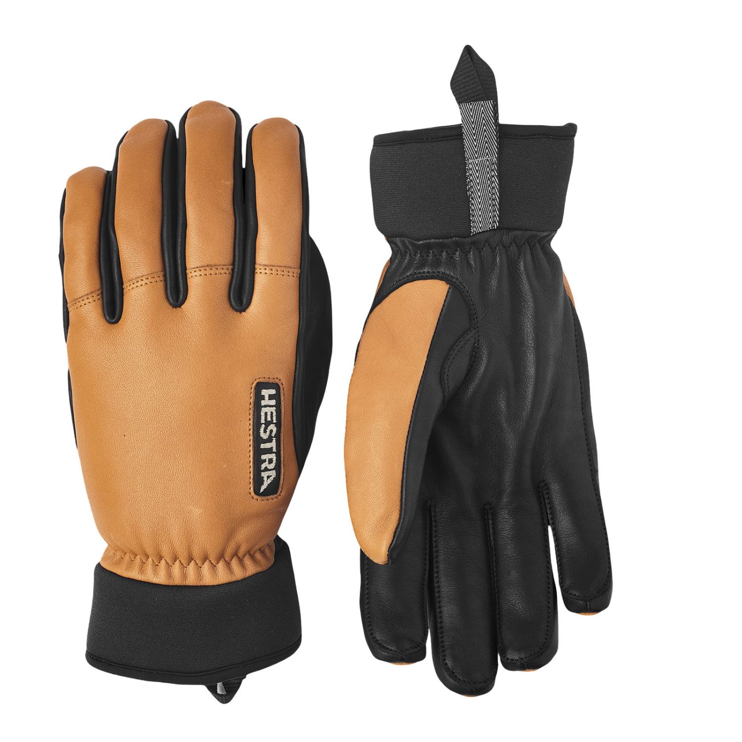 Hestra Army Leather Wool Terry, skihandsker, herre, cork billede