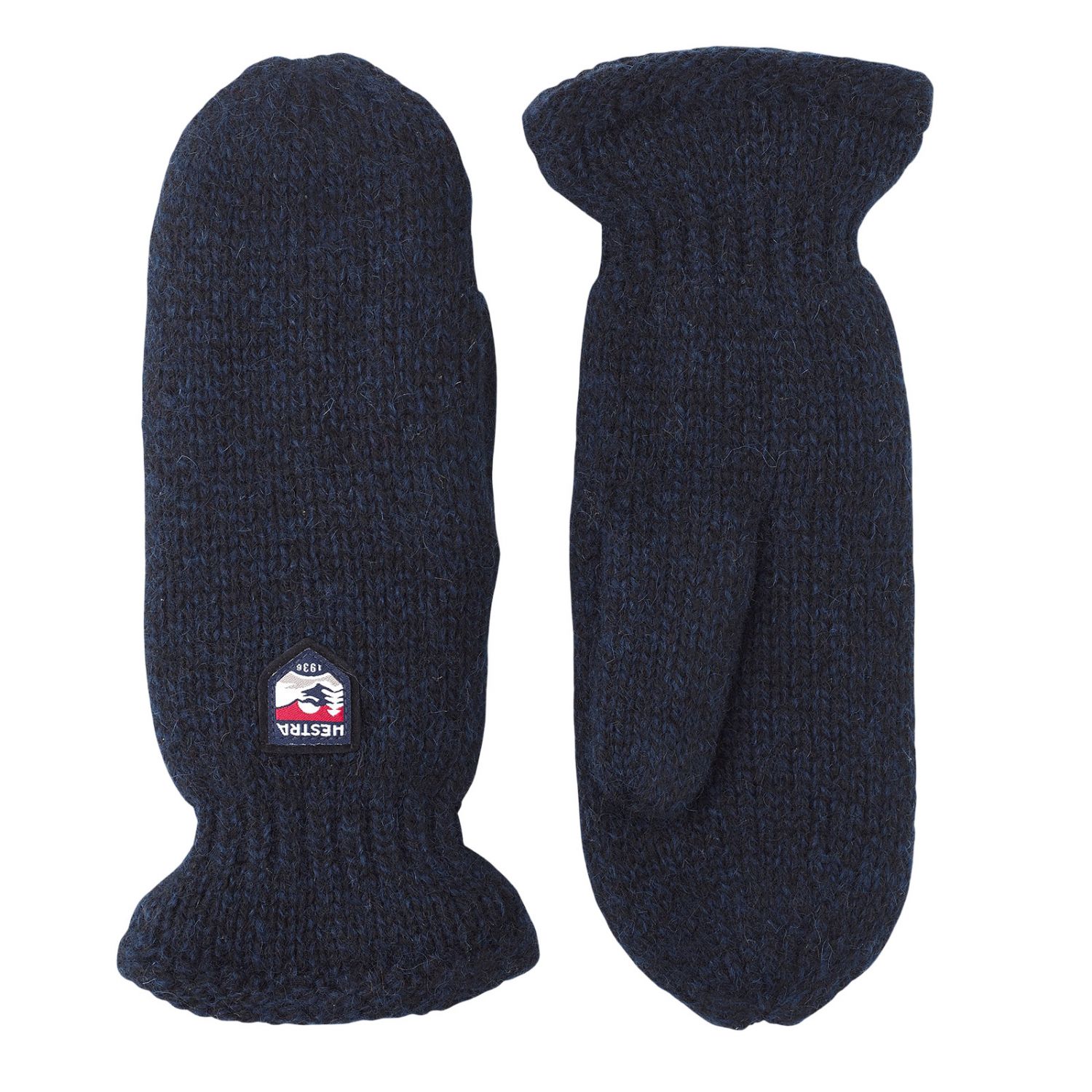 Hestra Basic Wool, luffer, blå billede