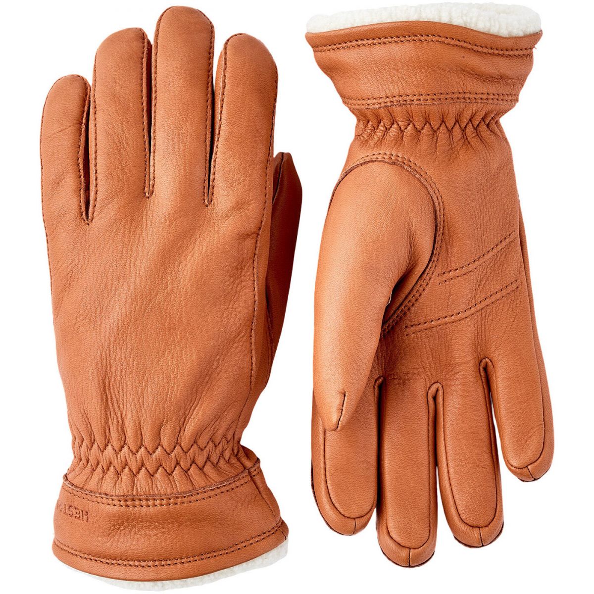 Hestra Buvika Deerskin, handsker, dame, cork billede