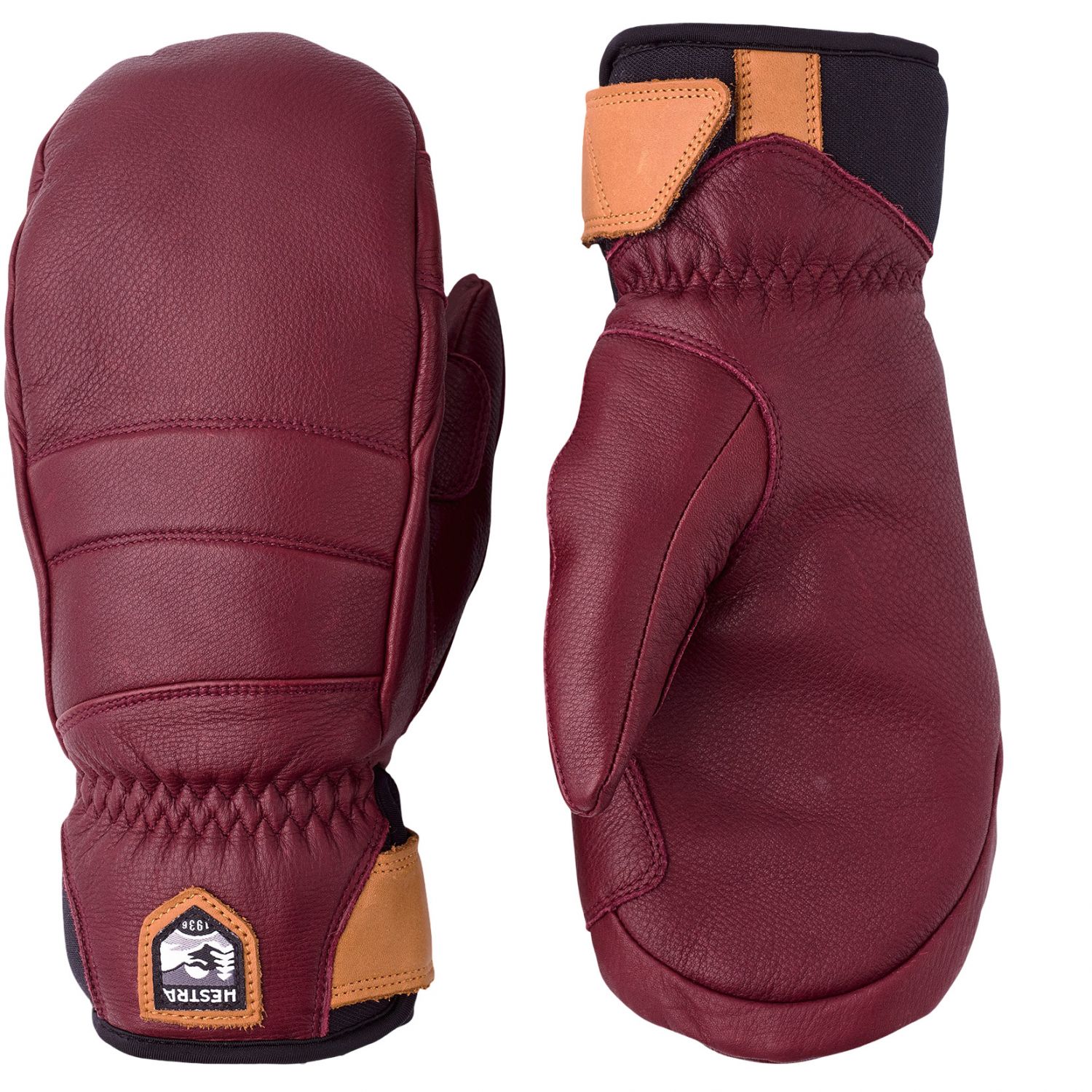 Hestra Fall Line, skiluffer, dame, bordeaux billede