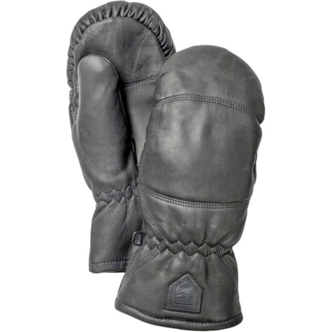 Hestra Leather Box, luffe, sort