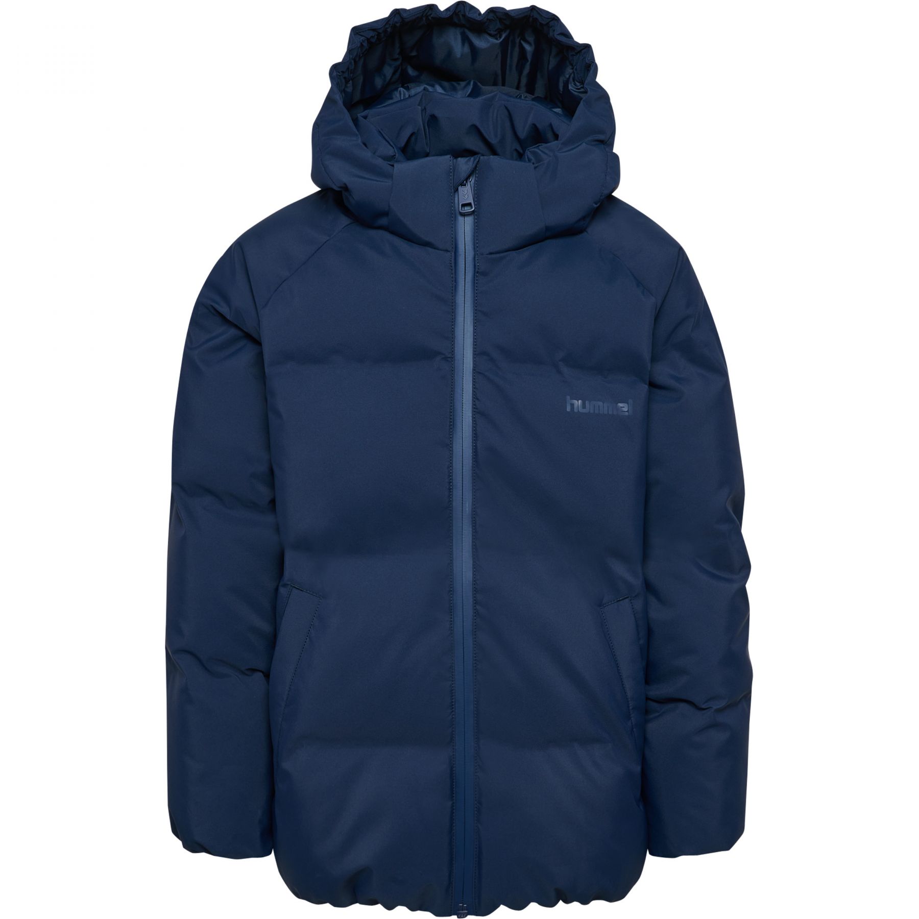 Hummel hmlJR All Weather Puffer, vinterjakke, junior, blå billede