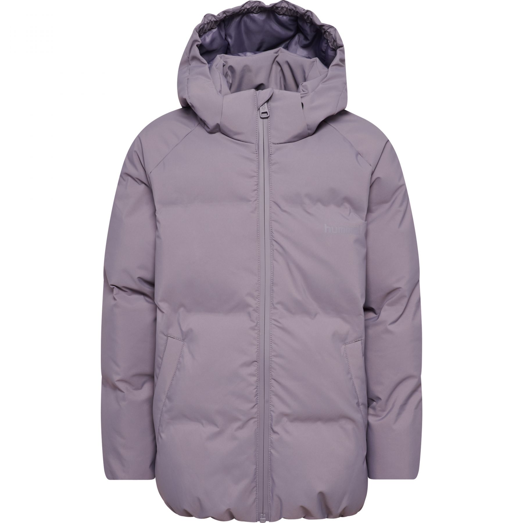 Hummel hmlJR All Weather Puffer, vinterjakke, junior, grå billede