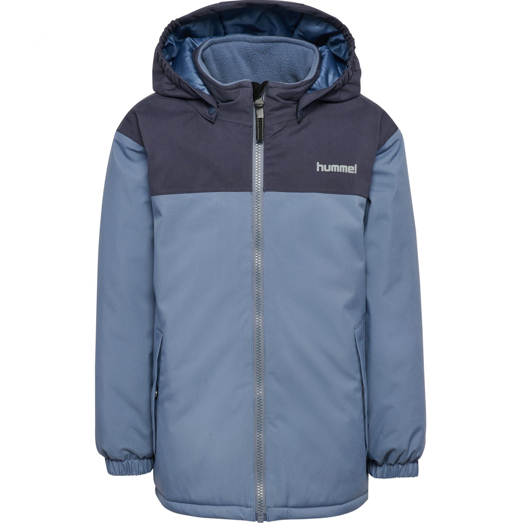 Hummel hmlJR Block, vinterjakke, junior, grå billede