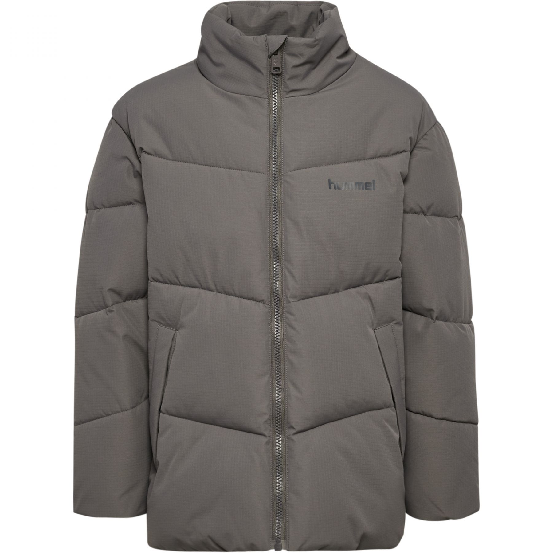 Hummel hmlJR Puffer, vinterjakke, junior, grå billede