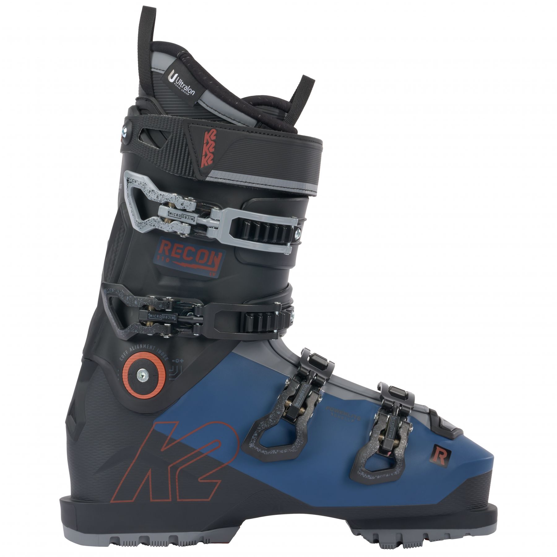 K2 Recon 110 LV, skistøvler, herre, mørkeblå/sort thumbnail