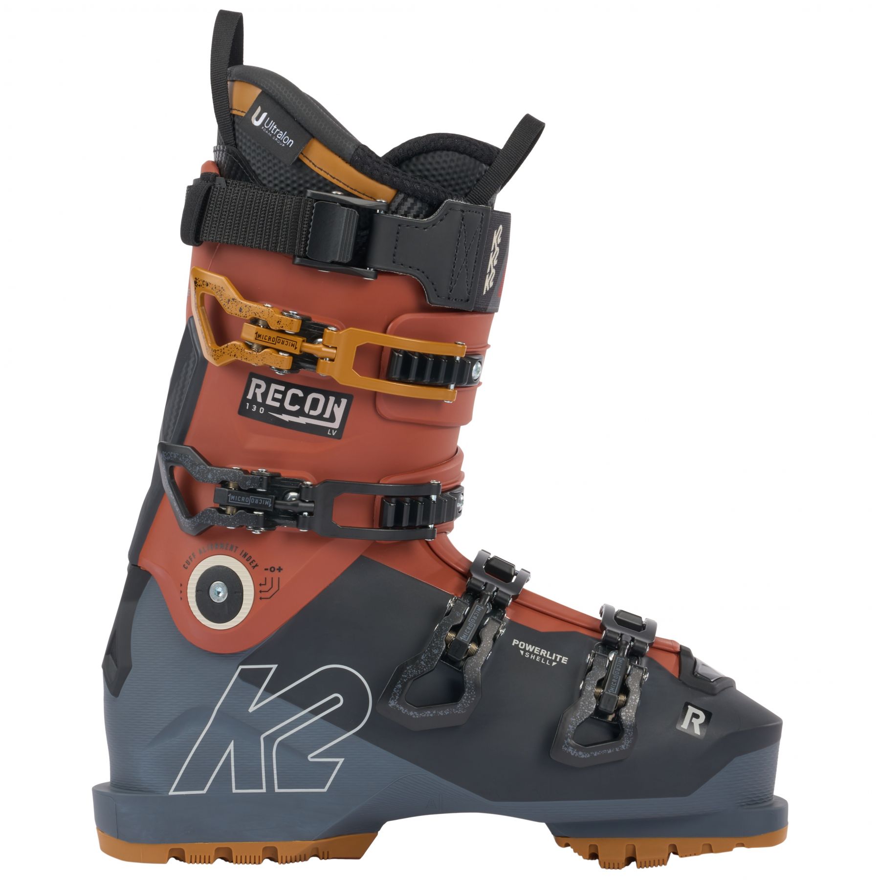 Billede af K2 Recon 130 LV, skistøvler, herre, sort/rød hos Skisport.dk