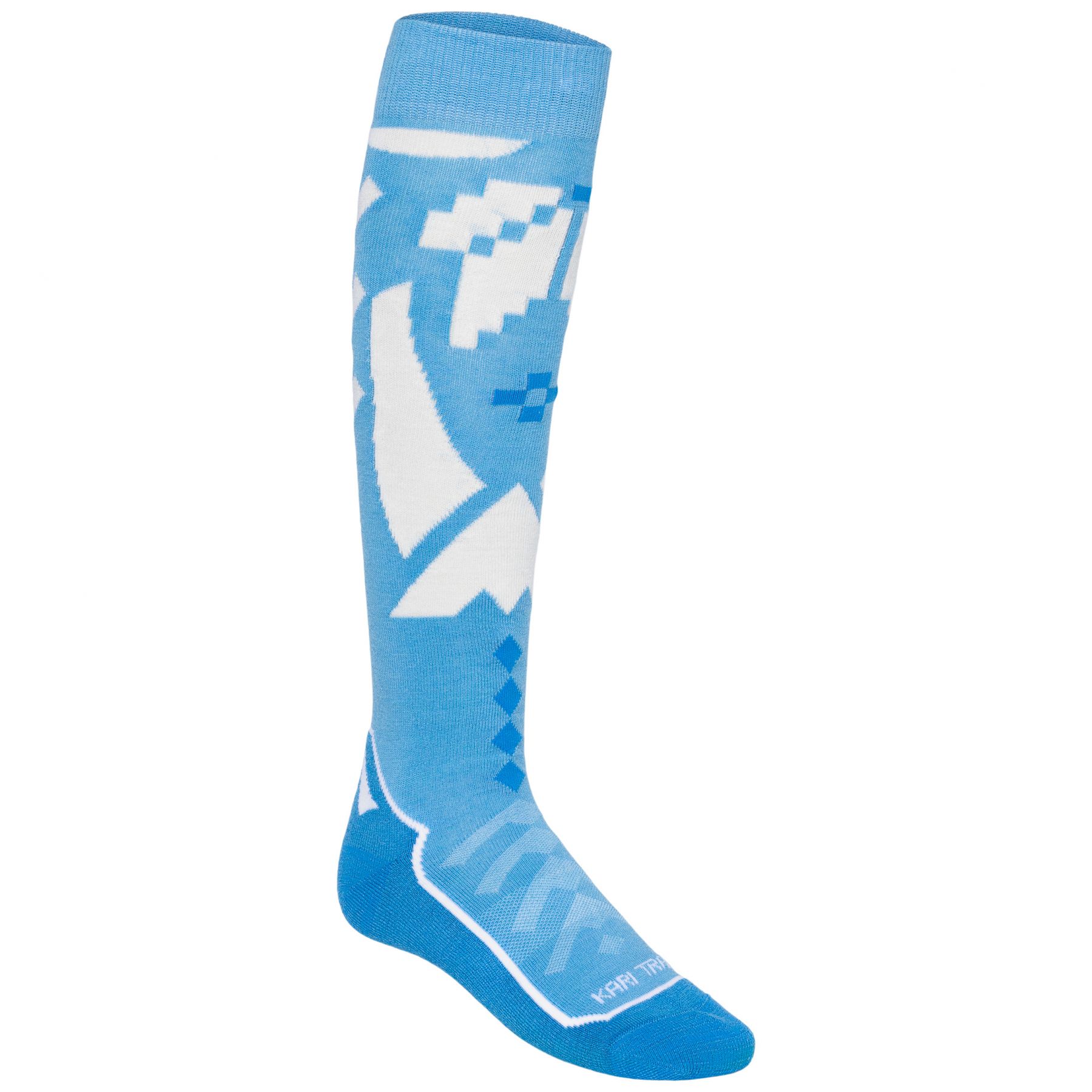 Kari Traa Faith Ski Sock, skistrømper, dame, blå