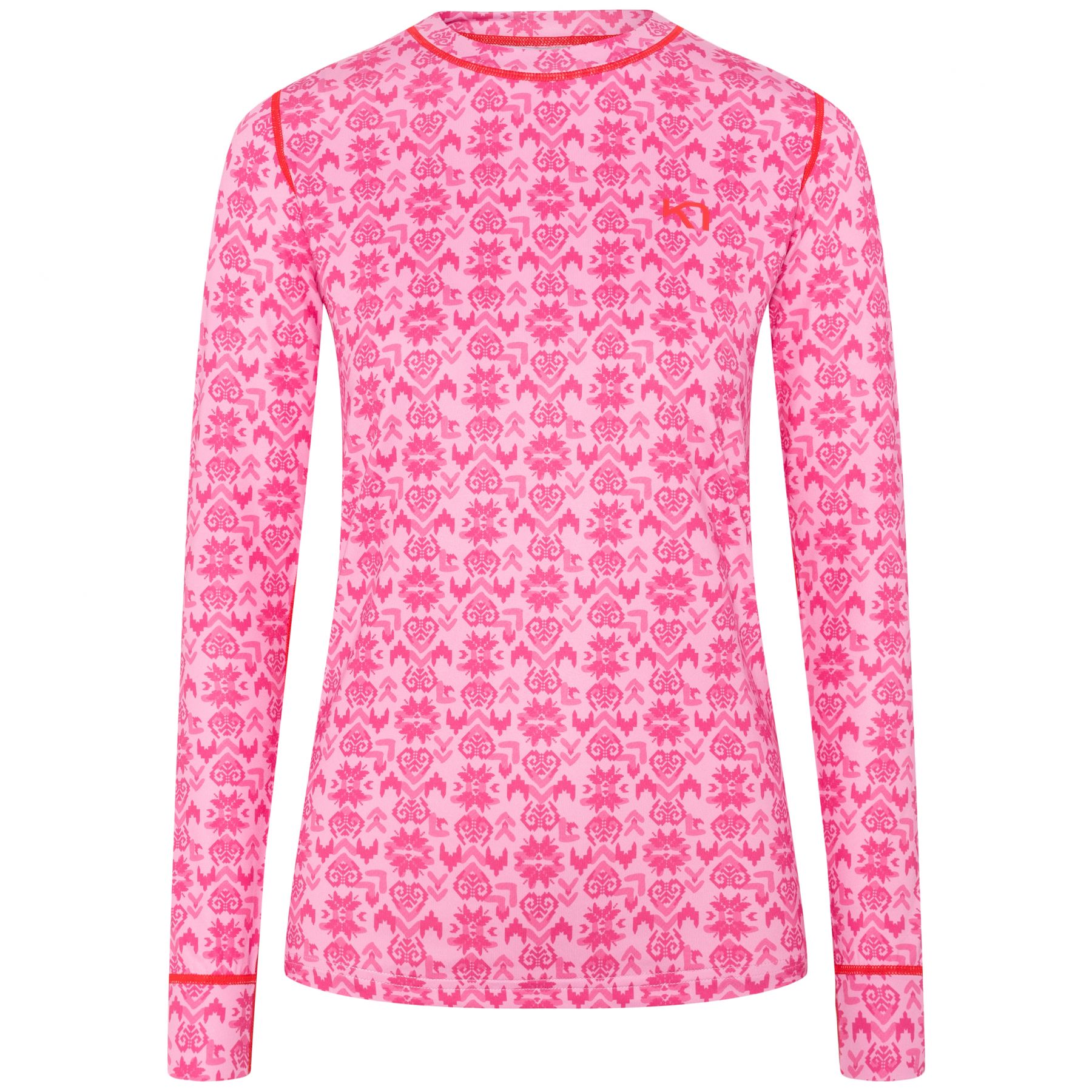 Kari Traa Fryd LS, skiundertøj, dame, spink