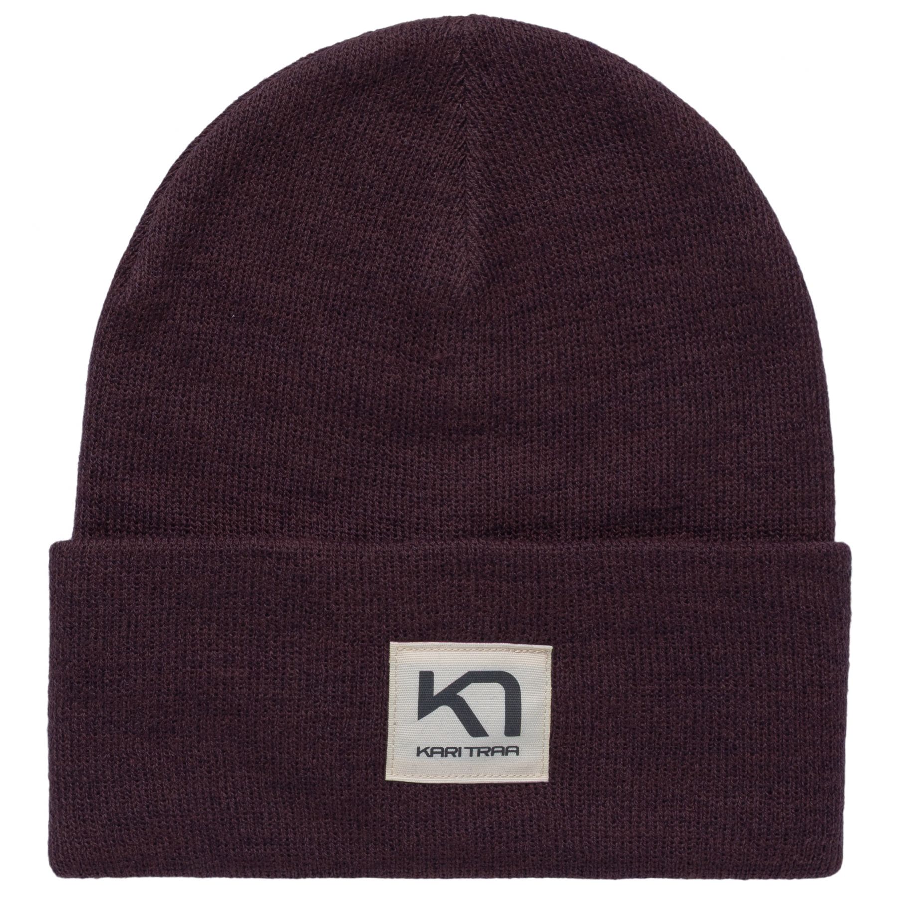 Kari Traa Røthe Beanie, hue, dame, mørkebrun billede