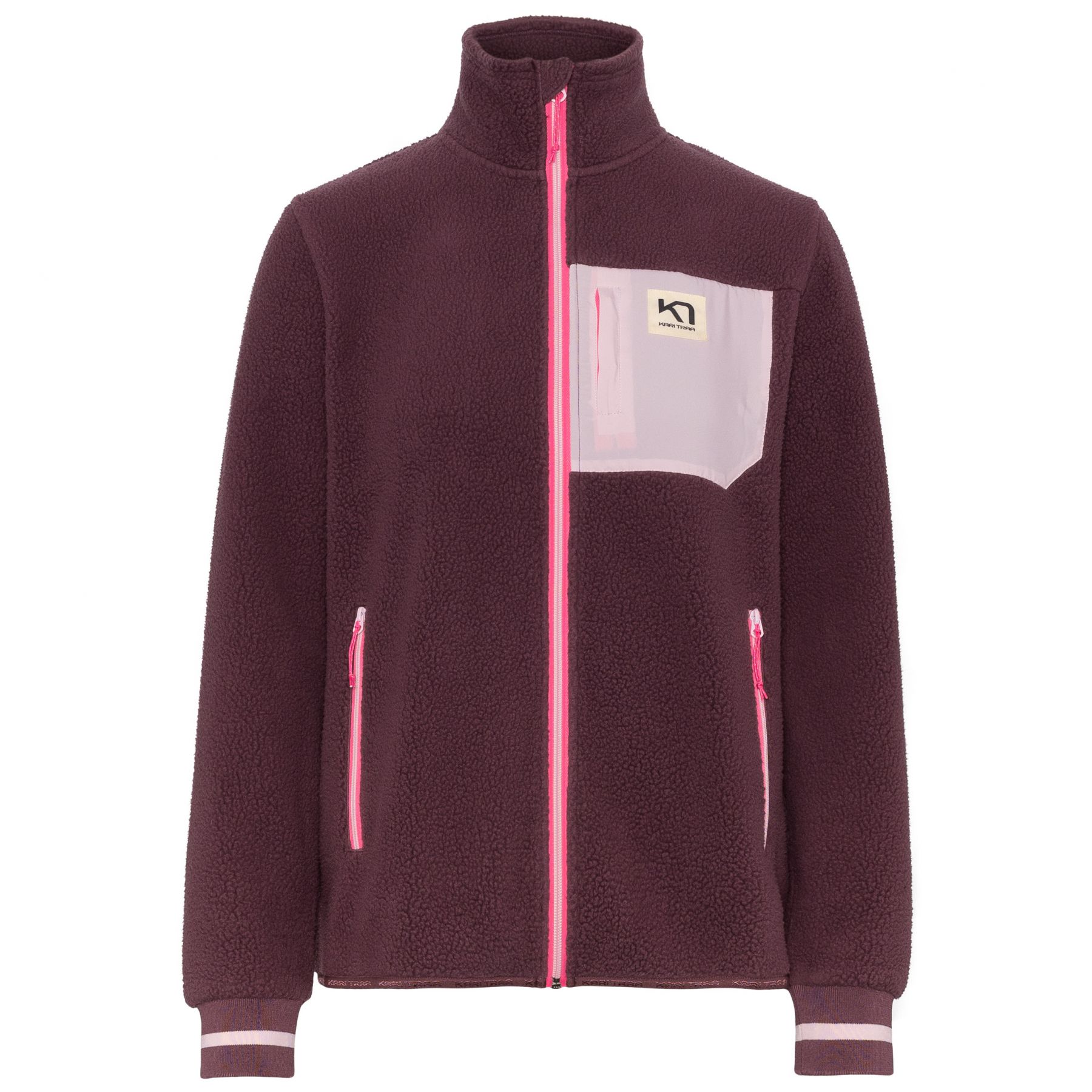 Kari Traa Røthe Midlayer, fleecejakke, dame, cocoa billede