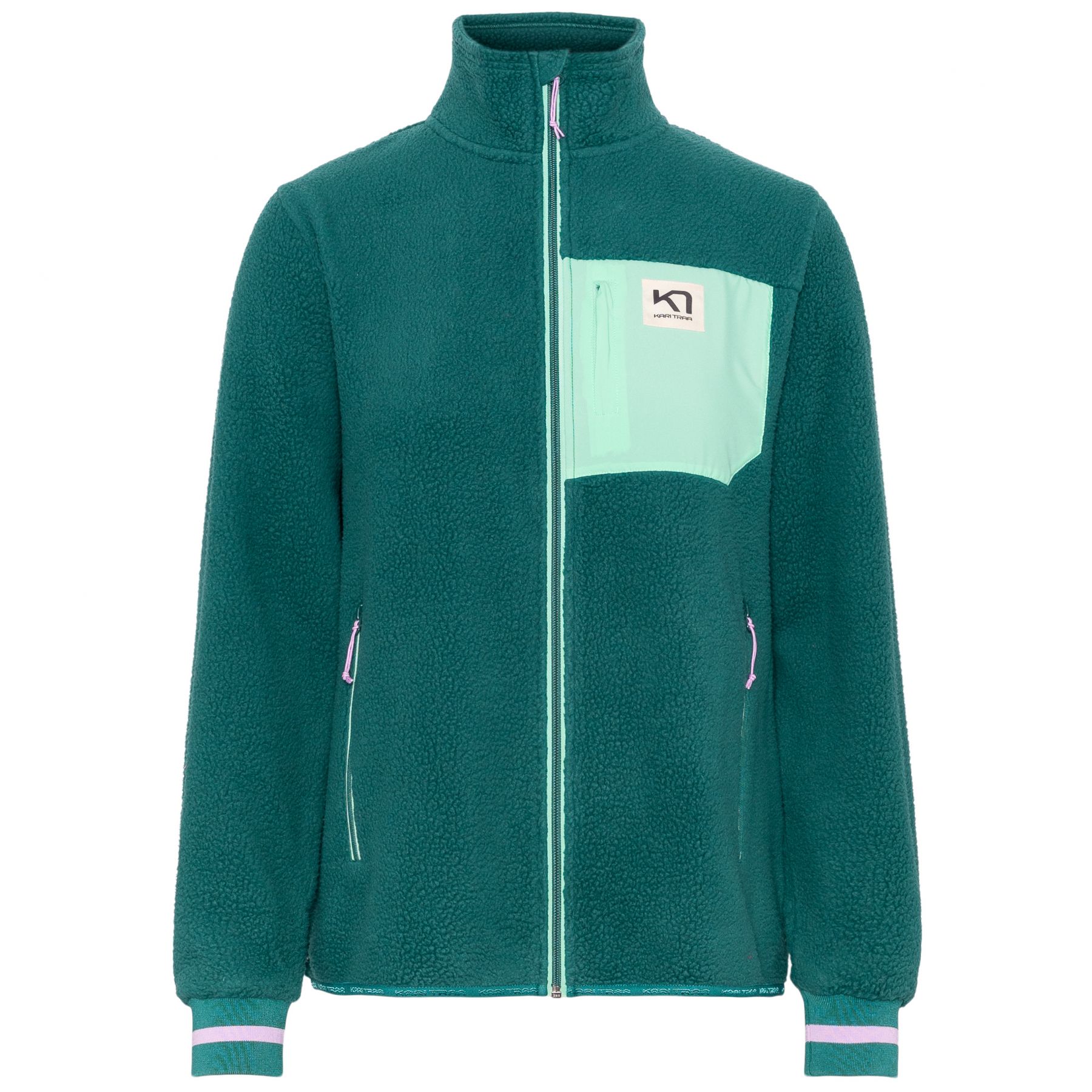Kari Traa Røthe Midlayer, fleecejakke, dame, grøn billede