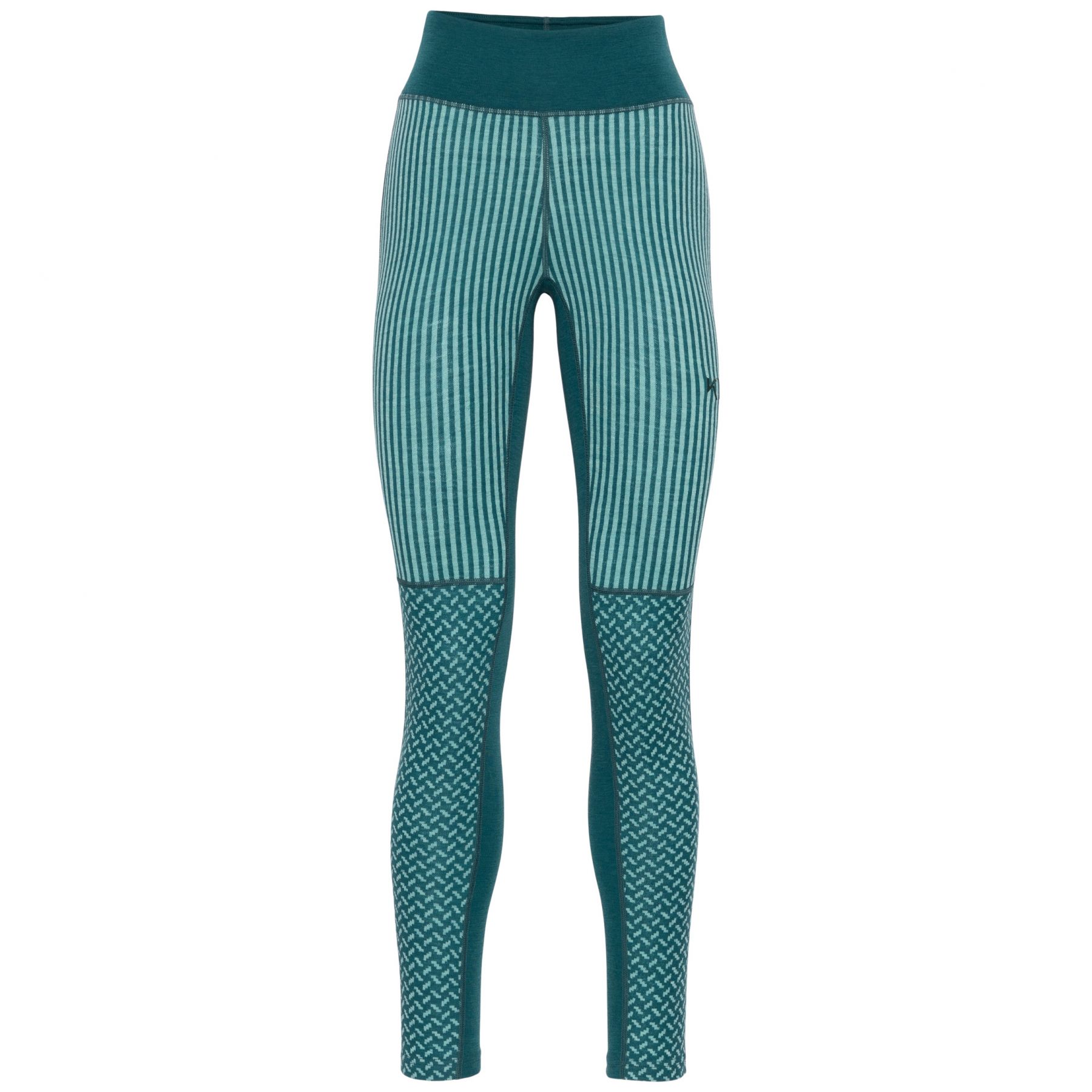 Kari Traa Smekker High Waist, skiunderbukser, dame, grøn billede