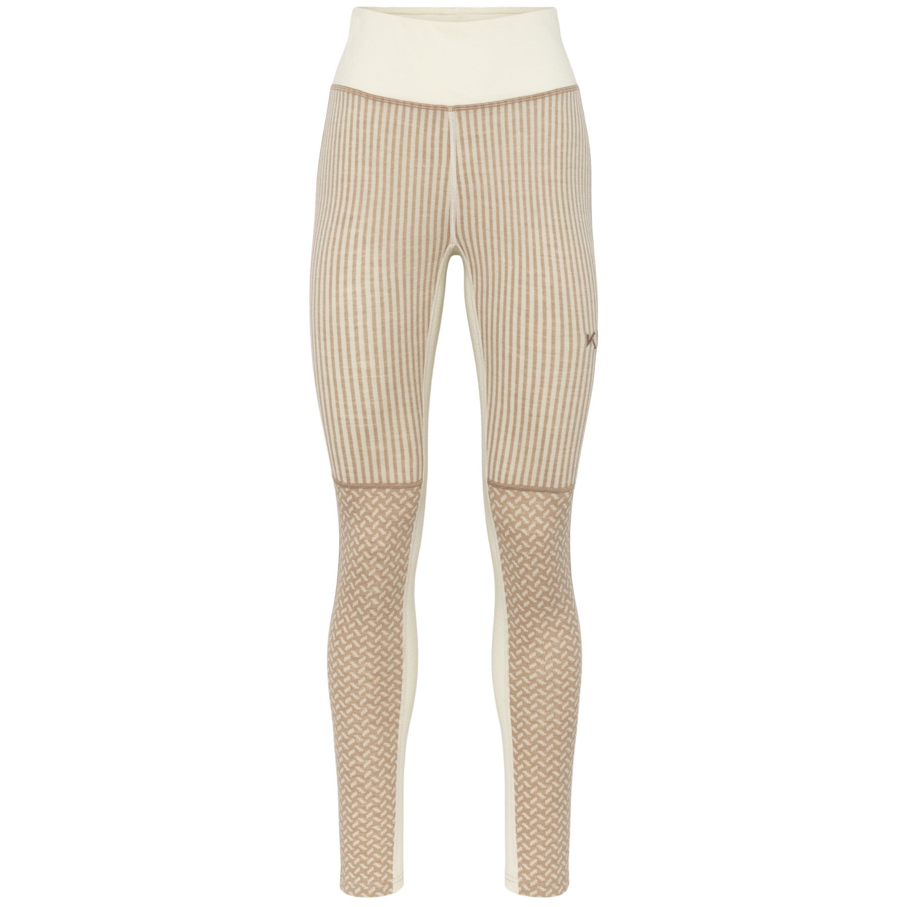 Kari Traa Smekker High Waist, skiunderbukser, dame, mocha billede