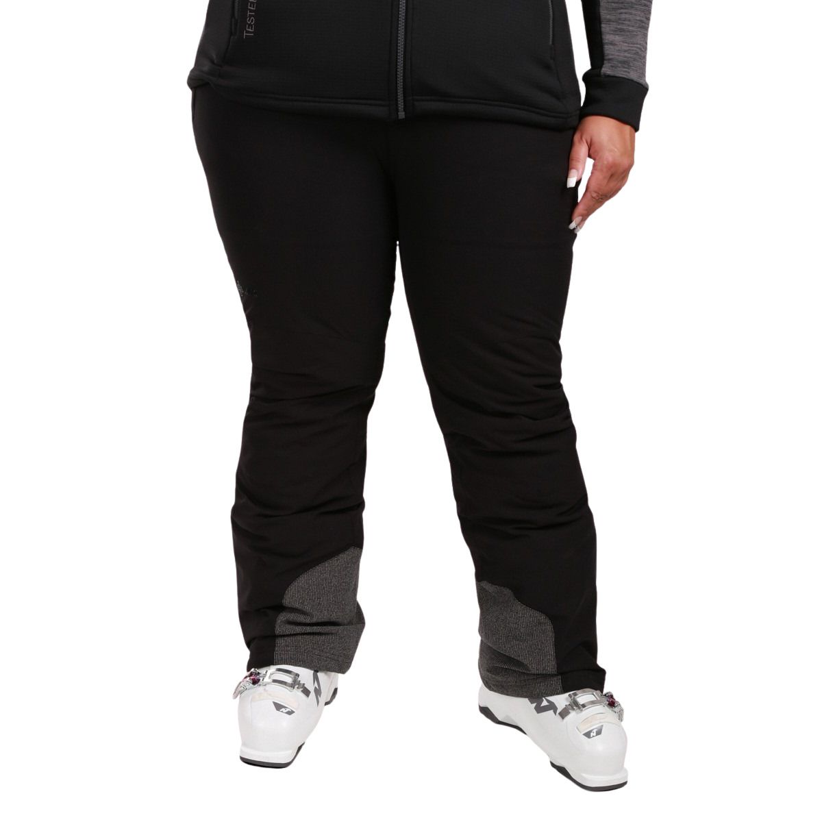 Kilpi Elare, skibukser, plus size, dame, sort