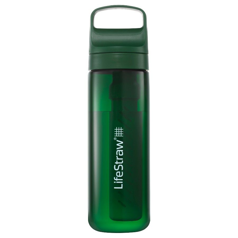 Lifestraw Go 2.0 Water Filter Bottle, Terrace Green, 650 ML, grøn billede