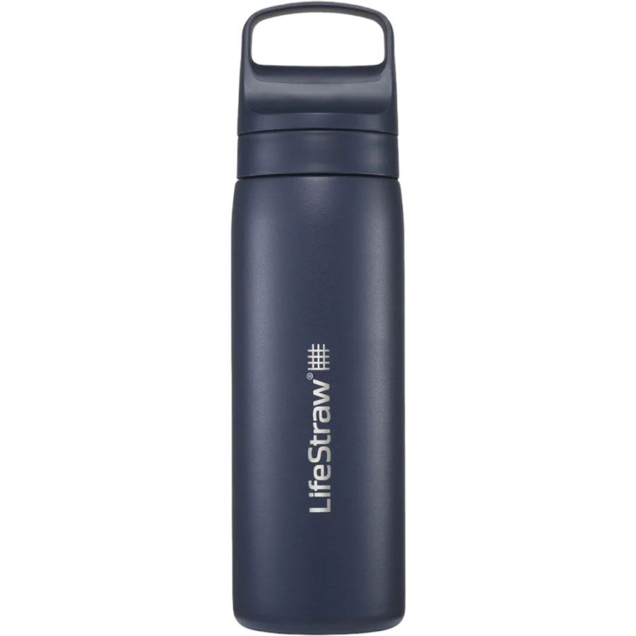 LifeStraw Go Series Stainless Steel, 500ml, mørkeblå