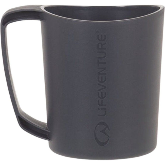 Lifeventure Ellipse Big Mug Campingkrus - Graphite